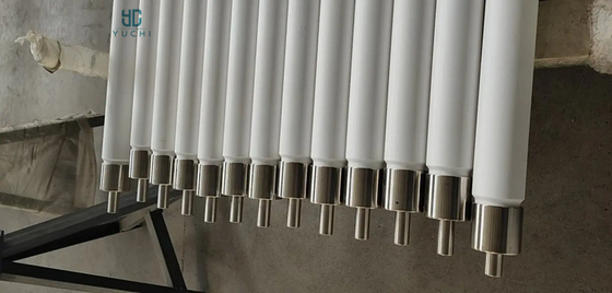 Tamglass tempering furnace fused silica quartz ceramic roller