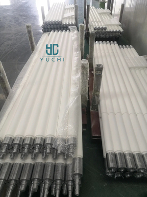 Tamglass tempering furnace fused silica quartz ceramic roller