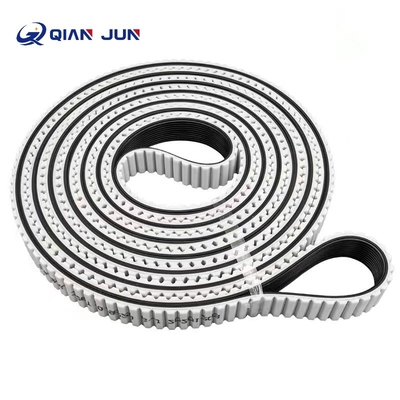 high torque red rubber coating timing belts HTD 3m 5m coated timing belt with rubber